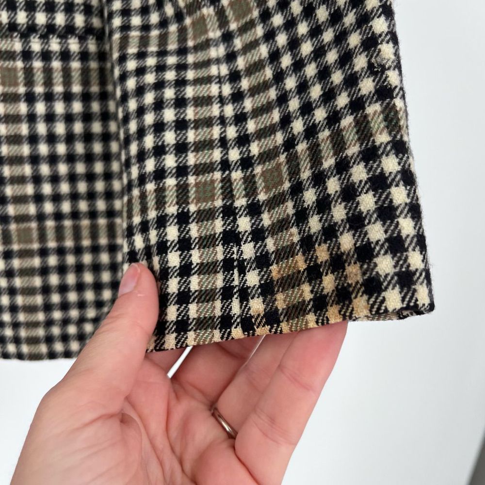 Vintage Pendleton Academic Virgin Wool Plaid One … - image 3